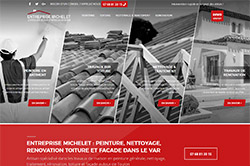 Conception site internet michelet-peinture-toiture.fr